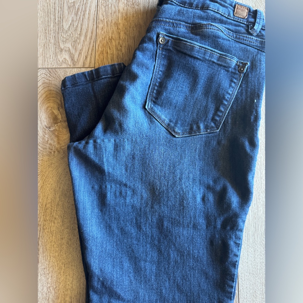 Wit & Wisdom Dark Wash Skinny Jeans, Size 6P - Picture 7 of 7